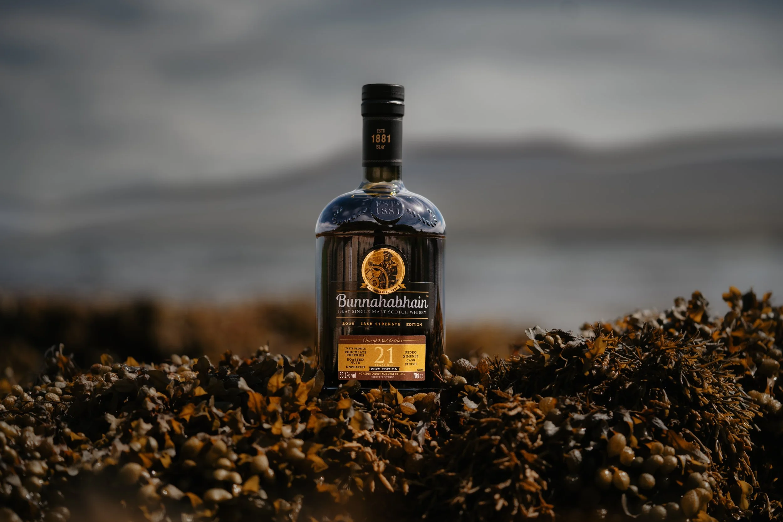 アラン Quarter Cask & 津貫 2023 Edition Bunnahabhain unveils 2025 21yo Cask Strength — Dramface